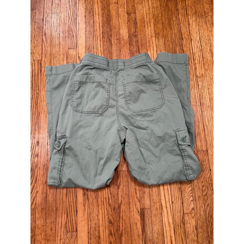 Hollister Ultra High-Rise Dad Cargo Pant 6R 28W Gorpcore Utility Military Grunge